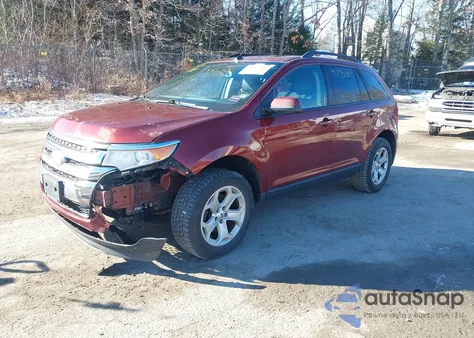 2014 Ford Edge Sel из США, поврежденный, VIN 2FMDK4JCXEBA49042